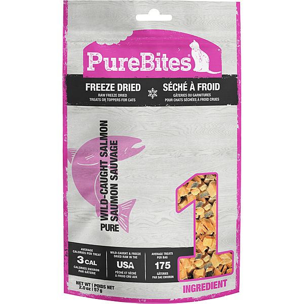 PUREBITES FREEZE DRIED WILD CAUGHT SALMON 57g