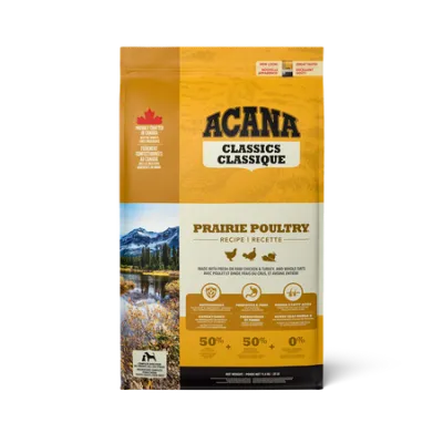 ACANA DOG CLASSICS PRAIRIE POULTRY 21.4lb/9.7kg