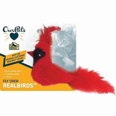 OURPETS PLAY N SQUEAK FLY OVER BIRD