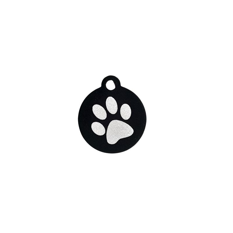 PET TAG CICRLE SMALL - Paw