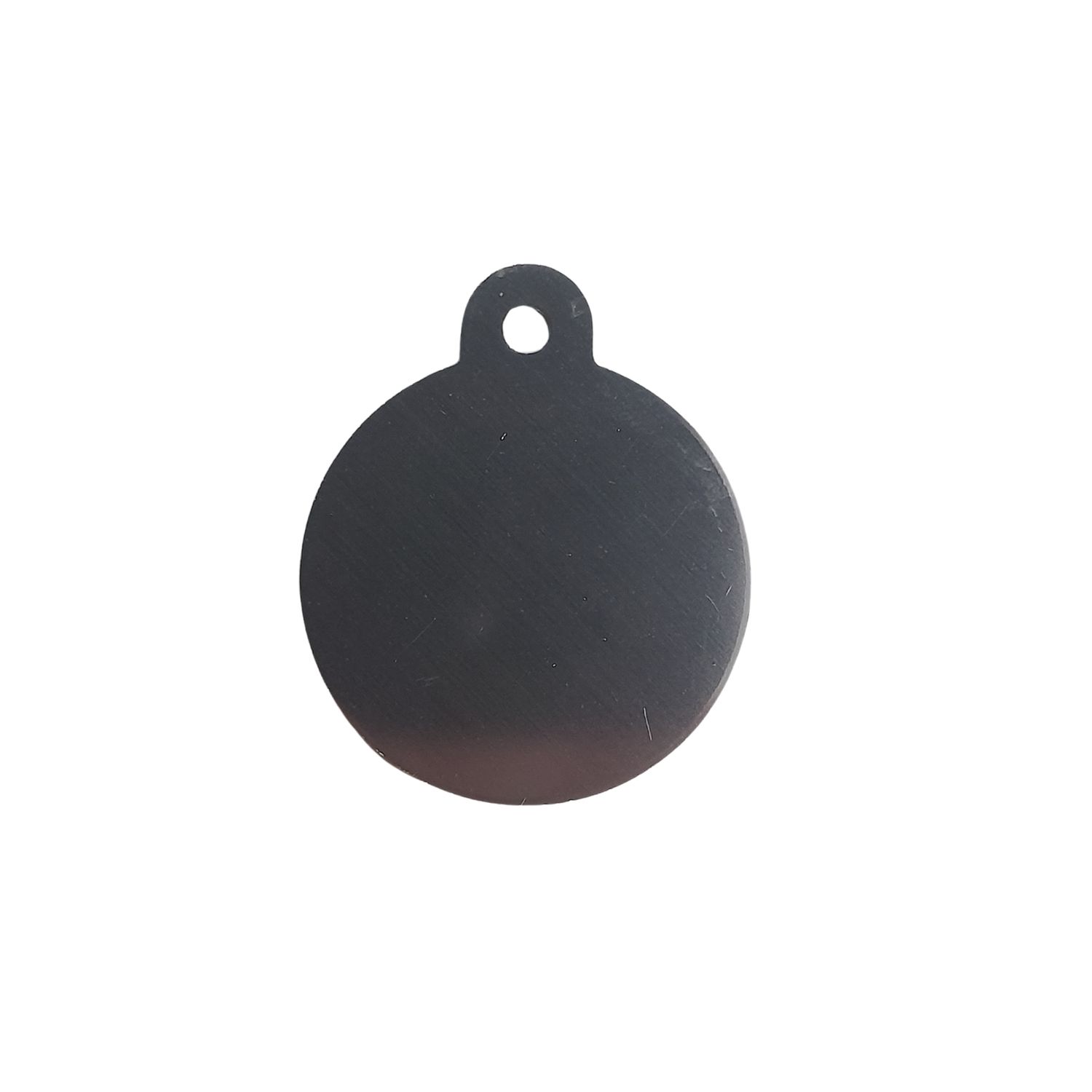 PET TAG CIRCLE LARGE - Grey