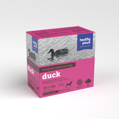 HEALTHY PAWS DOG DUCK DINNER 8lb/3.6kg