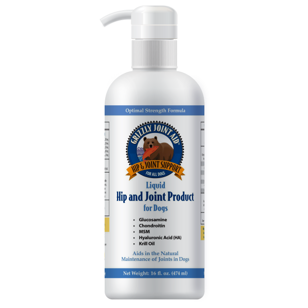 GRIZZLY HIP AND JOINT KRILL OIL 16oz