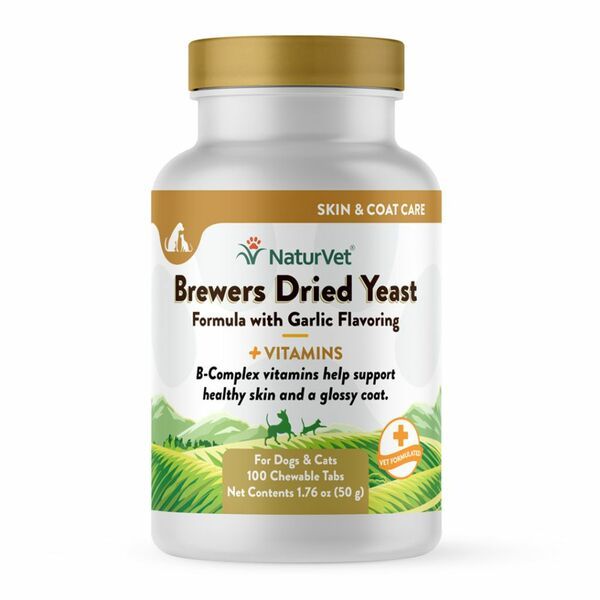 NATURVET BREWERS DRIED YEAST TABLETS 100ct