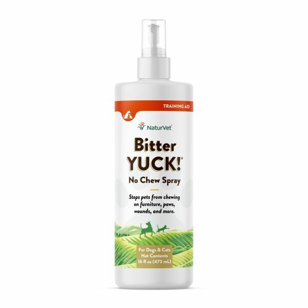 NATURVET BITTER YUCK SPRAY 16fl oz