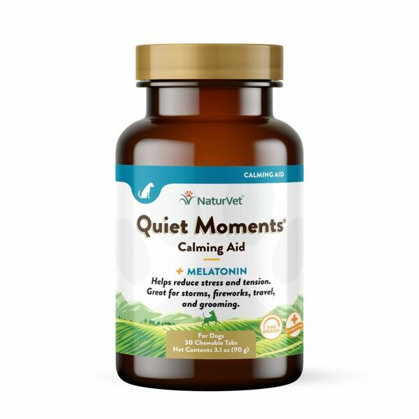 NATURVET QUIET MOMENTS CALMING AID TABLETS 30ct