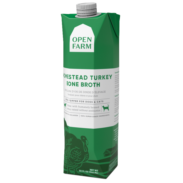 OPEN FARM TURKEY BONE BROTH 32oz