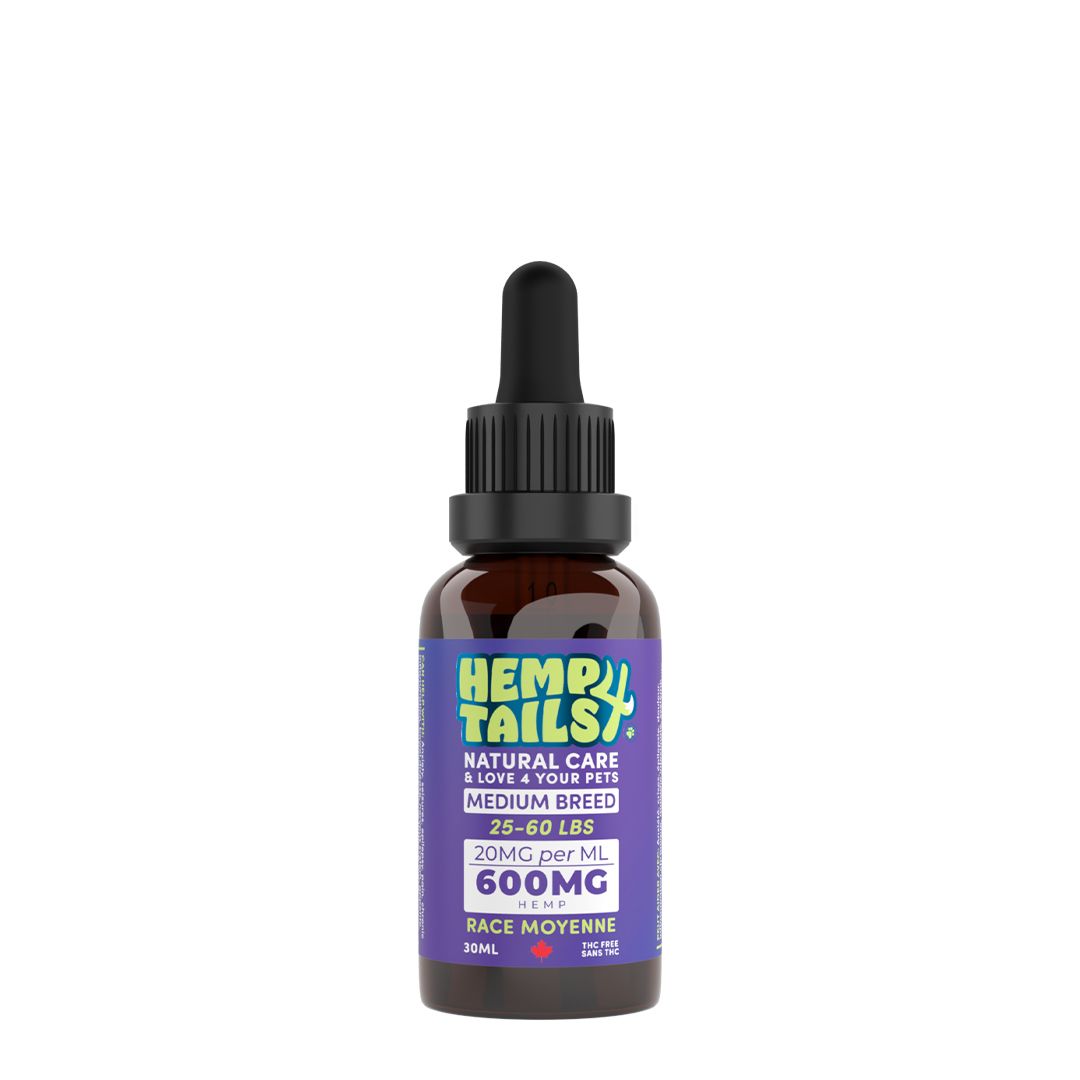 HEMP 4 TAILS OIL MEDIUM BREED 30ml