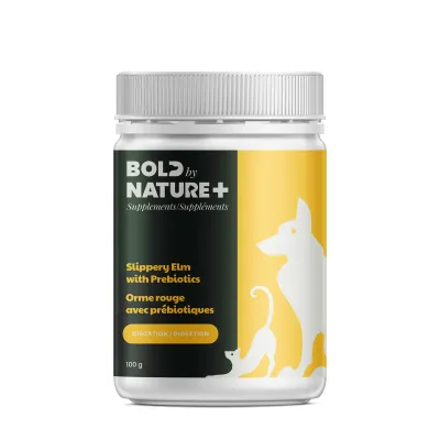 BOLD BY NATURE SLIPPERY ELM WITH PREBIOTICS 100g