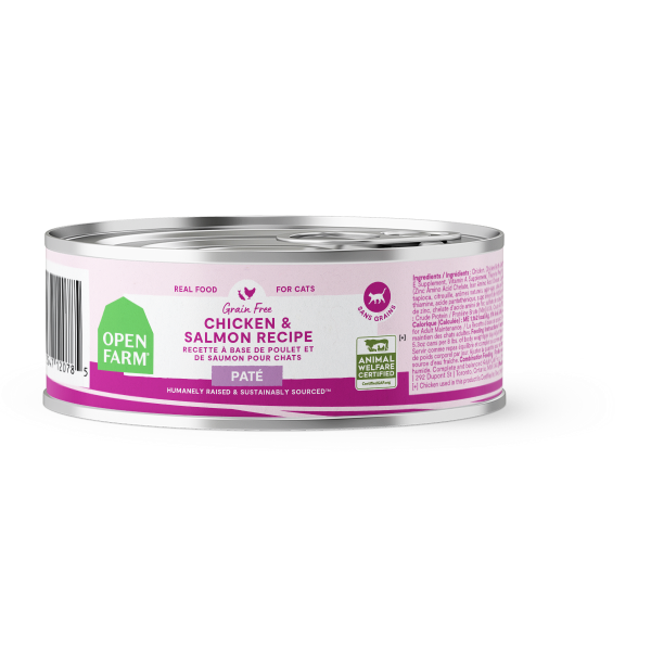 OPEN FARM CAT CHICKEN &amp; SALMON 2.8oz/79g