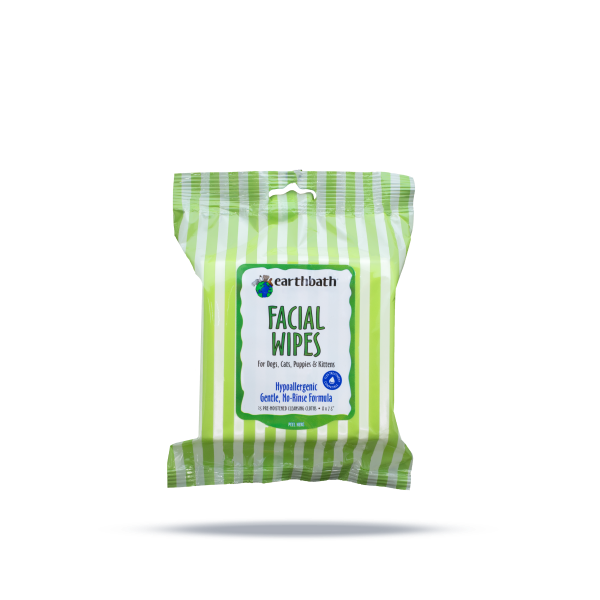 EARTHBATH FACIAL WIPES HYPO-ALLERGENIC 25ct