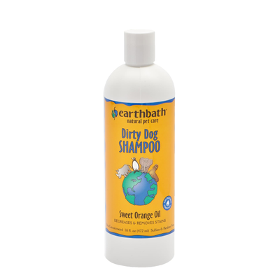 EARTHBATH DIRTY DOG SHAMPOO SWEET ORANGE OIL 16fl oz