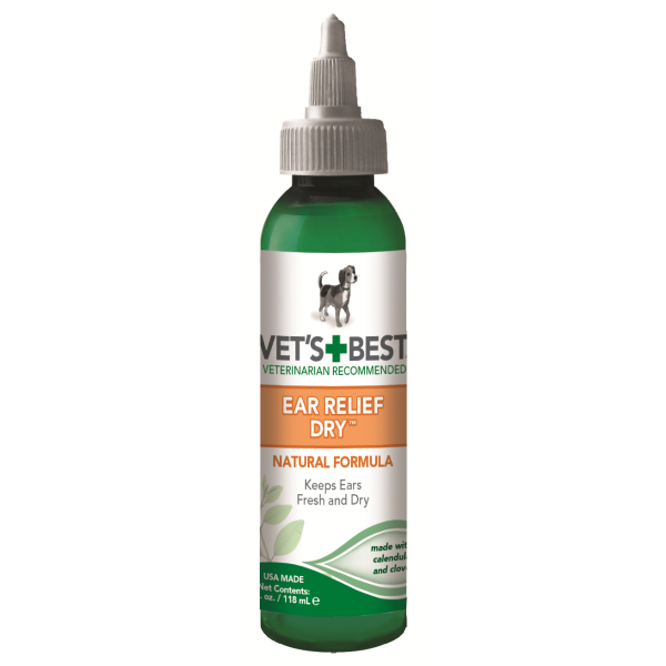 VET&#39;S BEST EAR RELIEF DRY 4oz