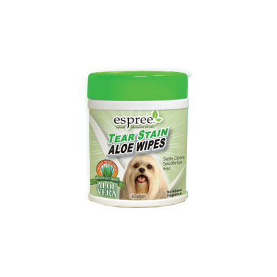 ESPREE TEAR STAIN ALOE WIPES 60ct