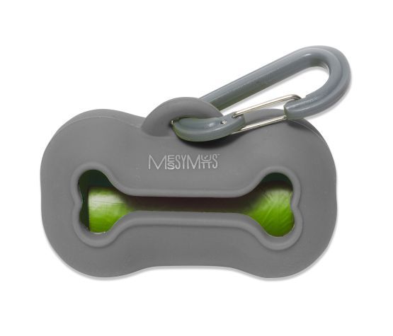 MESSY MUTTS WASTE BAG HOLDER GREY
