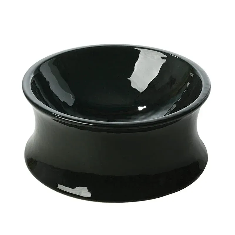 ONE FOR PETS KURVE DOG BOWL BLACK LARGE