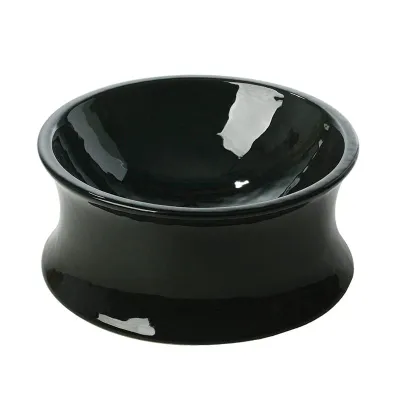 ONE FOR PETS KURVE DOG BOWL BLACK LARGE