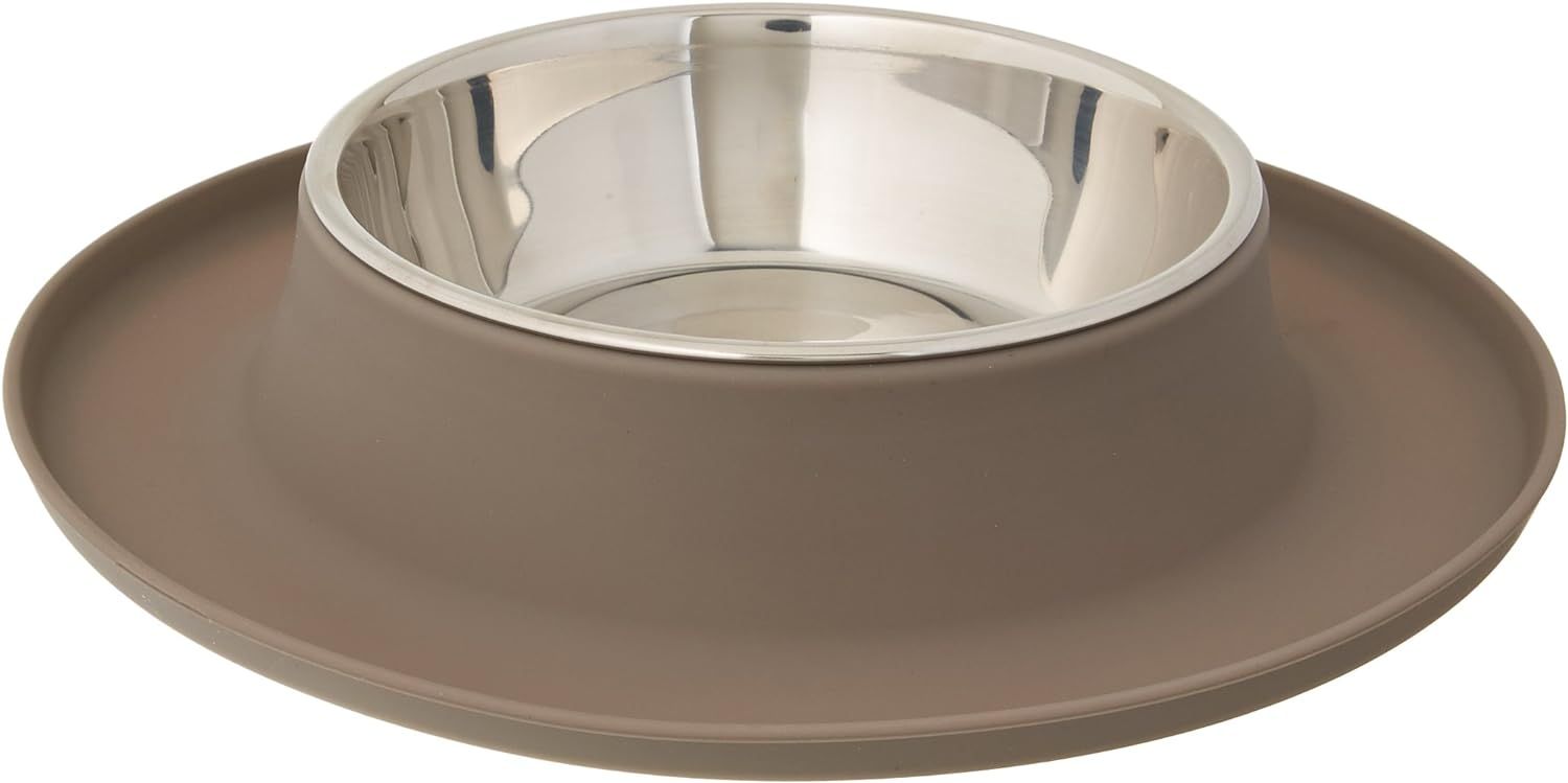 MESSY MUTTS SILICONE FEEDER GREY
