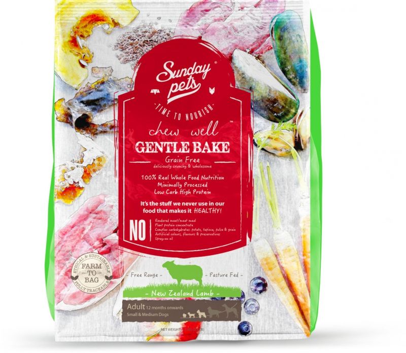 SUNDAY PETS GENTLY BAKED LAMB WITH TRIPE 2.86lb/1.3kg