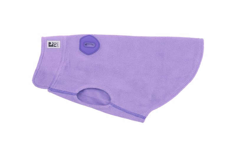 RC PETS BASELINE FLEECE LILAC &amp; PURPLE SIZE 10 - 11&quot;