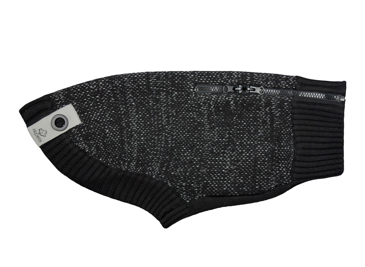 RC PETS POLARIS SWEATER BLACK SMALL