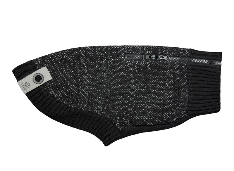 RC PETS POLARIS SWEATER BLACK XX-SMALL