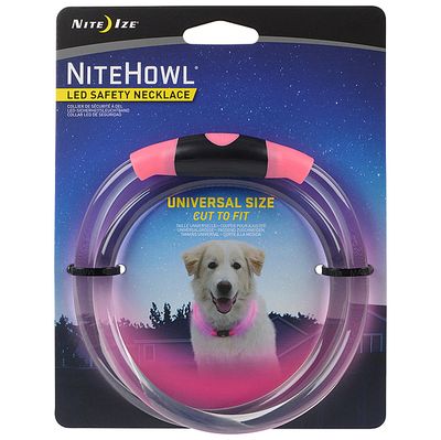 NITE IZE NITEHOWL LED SAFETY NECKLACE PINK