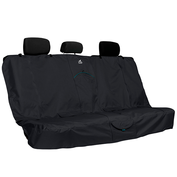 KURGO DOG ROVER BENCH SEAT COVER EXTENDED BLACK UNIVERSAL