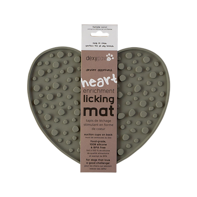 DEXYPAWS LICK MAT HEART