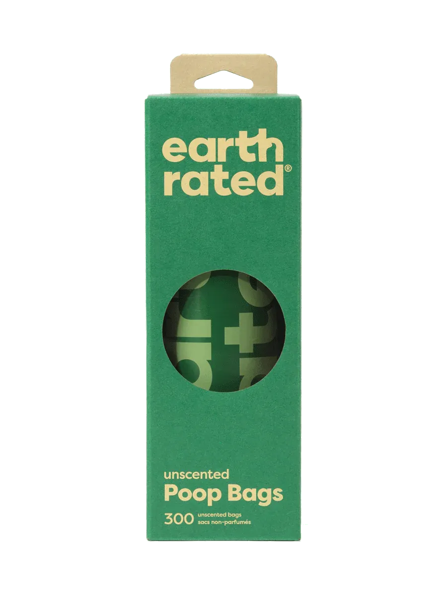 EARTH RATED BAGS UNSCENTED 8&quot;x13&quot; 300ct