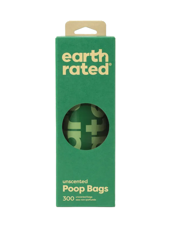 EARTH RATED BAGS UNSCENTED 8&quot;x13&quot; 300ct