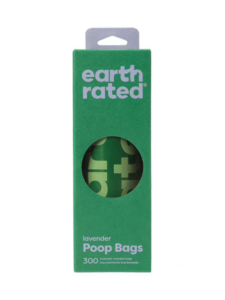 EARTH RATED BAGS LAVENDER 8&quot;x13&quot; 300ct