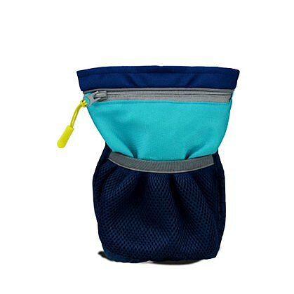 COMPANY OF ANIMALS TRICKS PRO TRAIN &amp; TREAT BAG NAVY &amp; LIGHT BLUE