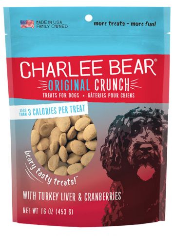 CHARLEE BEAR ORIGINAL CRUNCH TURKEY, LIVER &amp; CRANBERRY 16oz