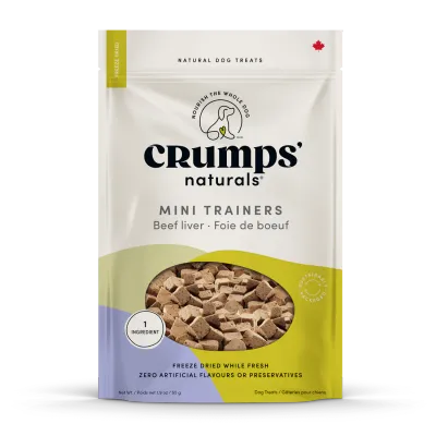 CRUMPS FREEZE DRIED MINI TRAINERS BEEF LIVER 55g