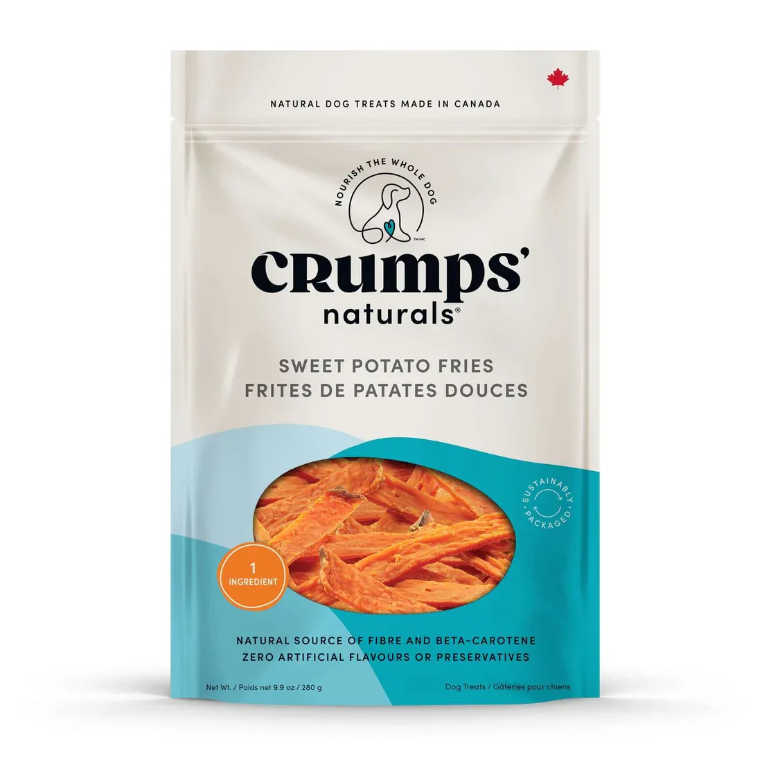 CRUMPS SWEET POTATO FRIES 280g/9.9oz