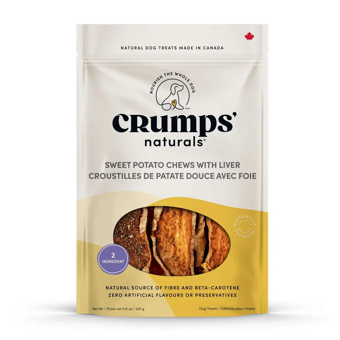 CRUMPS SWEET POTATO &amp; LIVER 612g