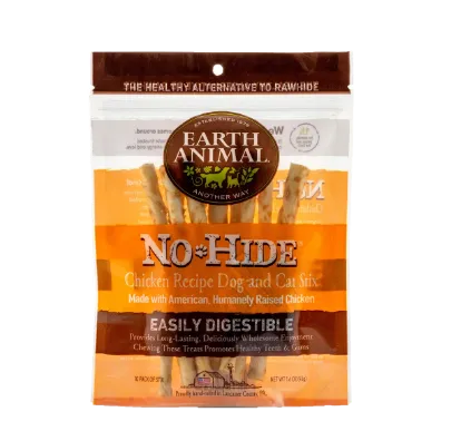 NO HIDE CHEW CAGE FREE CHICKEN STIX 10pk