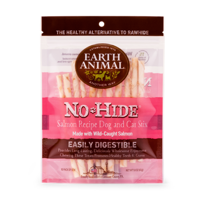 NO HIDE CHEW SALMON STIX 10pk