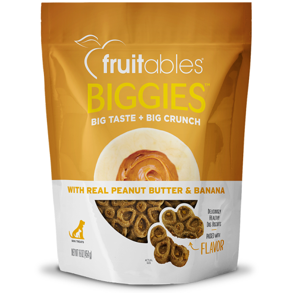 FRUITABLES BIGGIES PEANUT BUTTER &amp; BANANA 454g