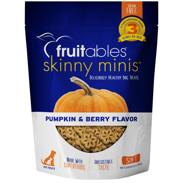FRUITABLES SKINNY MINIS PUMPKIN &amp; BERRY CHEWY 141g