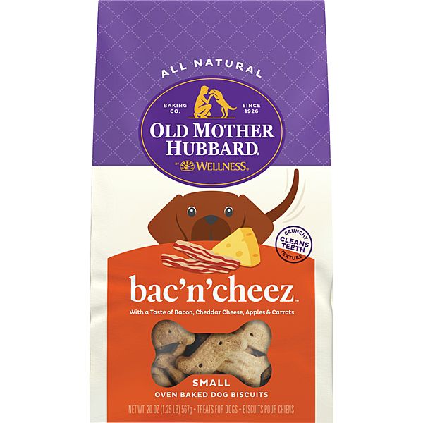 OLD MOTHER HUBBARD CLASSIC OVEN BAKED BAC&#39;N&#39;CHEEZ SMALL 20oz