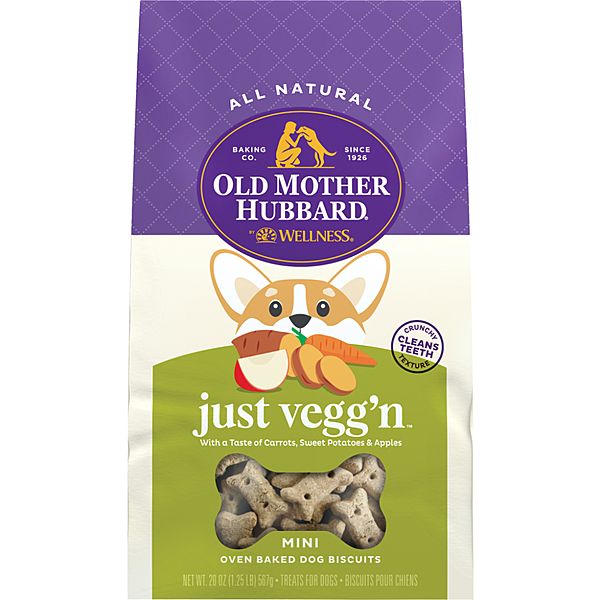 OLD MOTHER HUBBARD CLASSIC OVEN BAKED JUST VEGG&#39;N MINI 20oz