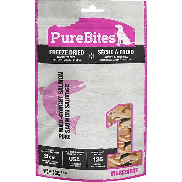 PUREBITES FREEZE DRIED WILD CAUGHT SALMON 70g