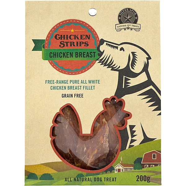 SILVER SPUR CHICKEN JERKY 200g