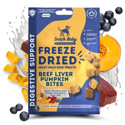 SNACK BABY BEEF LIVER PUMPKIN BITES 42g