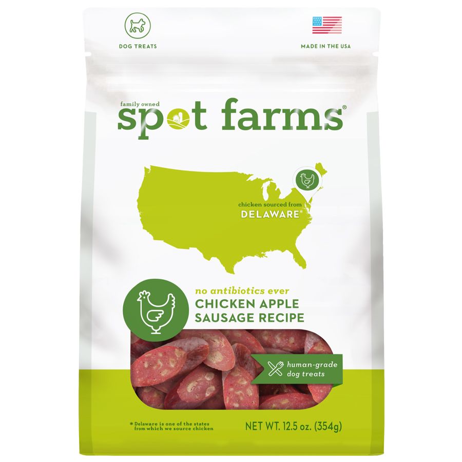 SPOT FARMS CHICKEN APPLE SAUSAGE 354g