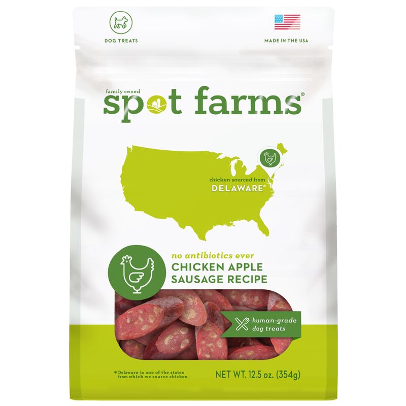 SPOT FARMS CHICKEN APPLE SAUSAGE 354g