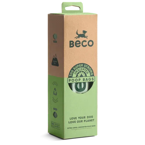 BECO WASTE BAGS 8.6&quot;x13&quot; 300pk