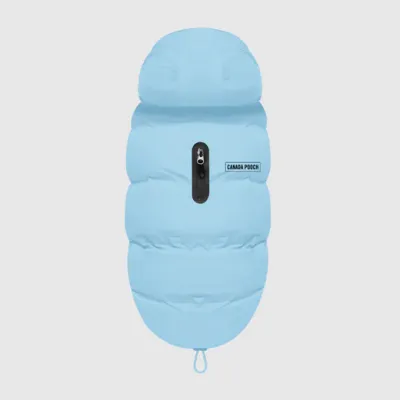 CANADA POOCH THE WATERPROOF PUFFER ICE BLUE SIZE 10
